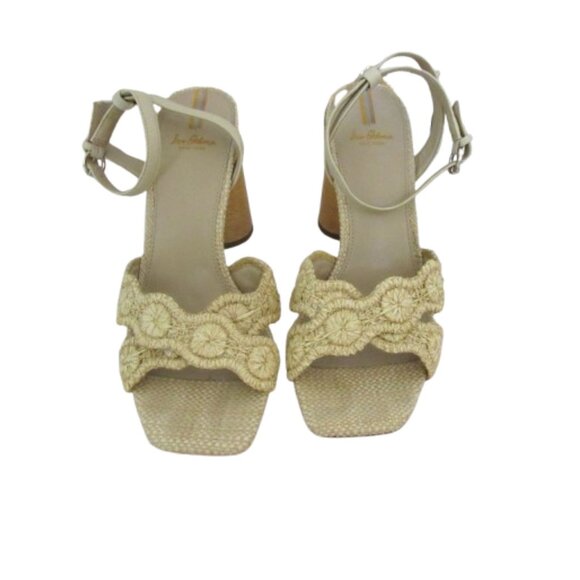 Sam Edelman Kacie Ankle Strap Sandals w Wood Block Heel Size 9M - Picture 2 of 6